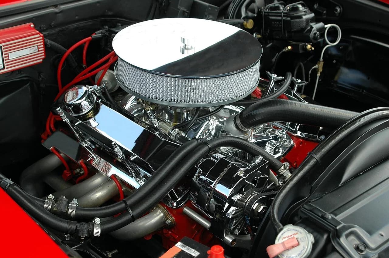 Vehicle receiving engine repairs near Cowan